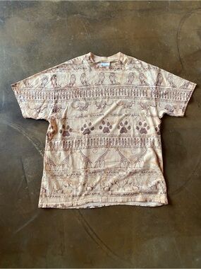 VTG 90s Y2K Walt Disney World AOP Kilimanjaro Safari T-Shirt